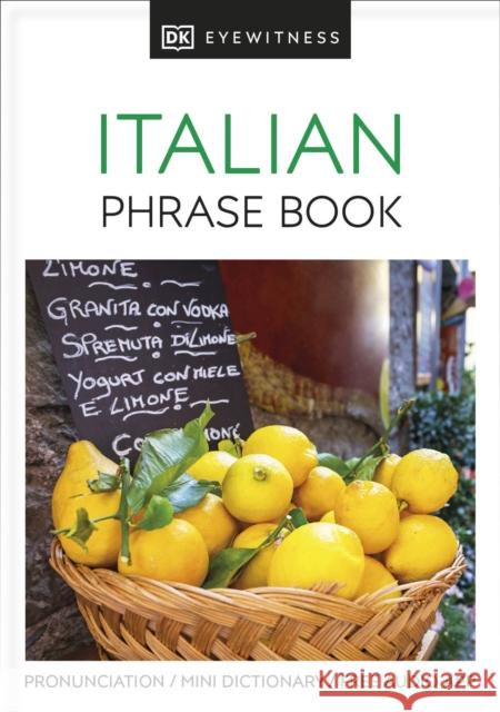 Eyewitness Travel Phrase Book Italian: Essential Reference for Every Traveller DK 9780241289389 Dorling Kindersley Ltd - książka