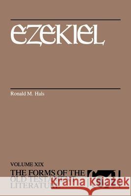 Ezekiel Ronald M. Hals 9780802803405 Wm. B. Eerdmans Publishing Company - książka