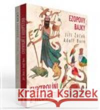 Ezopovy bajky / Chytrolíni z Hloupětína (box) Adolf Born 9788027604043 Slovart - książka