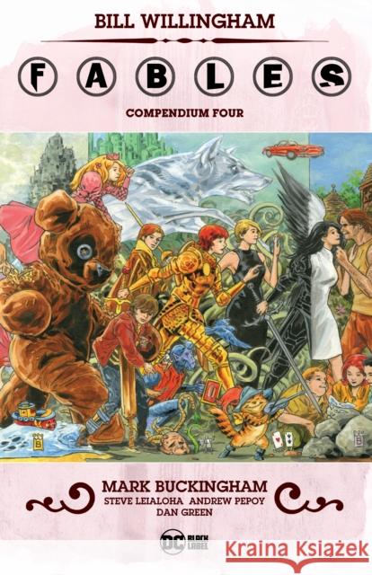 Fables Compendium Four Bill Willingham Mark Buckingham Shawn McManus 9781779513342 DC Comics - książka