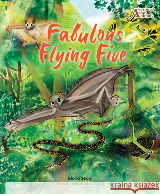 Fabulous Flying Five Gloria Seow Kenneth Chin 9789815113860 Marshall Cavendish Children - książka