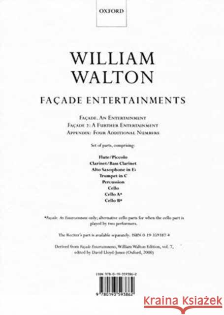 Facade Entertainments  9780193593862 Oxford University Press - książka