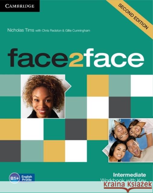Face2face Intermediate Workbook with Key Tims, Nicholas 9781107609549  - książka