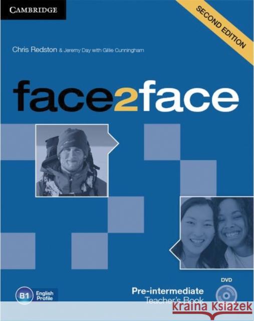 Face2face Pre-Intermediate Teacher's Book with DVD Redston, Chris 9781107633308  - książka