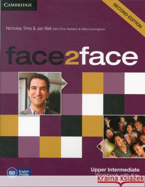 Face2face Upper Intermediate Workbook with Key Tims, Nicholas 9781107609563  - książka