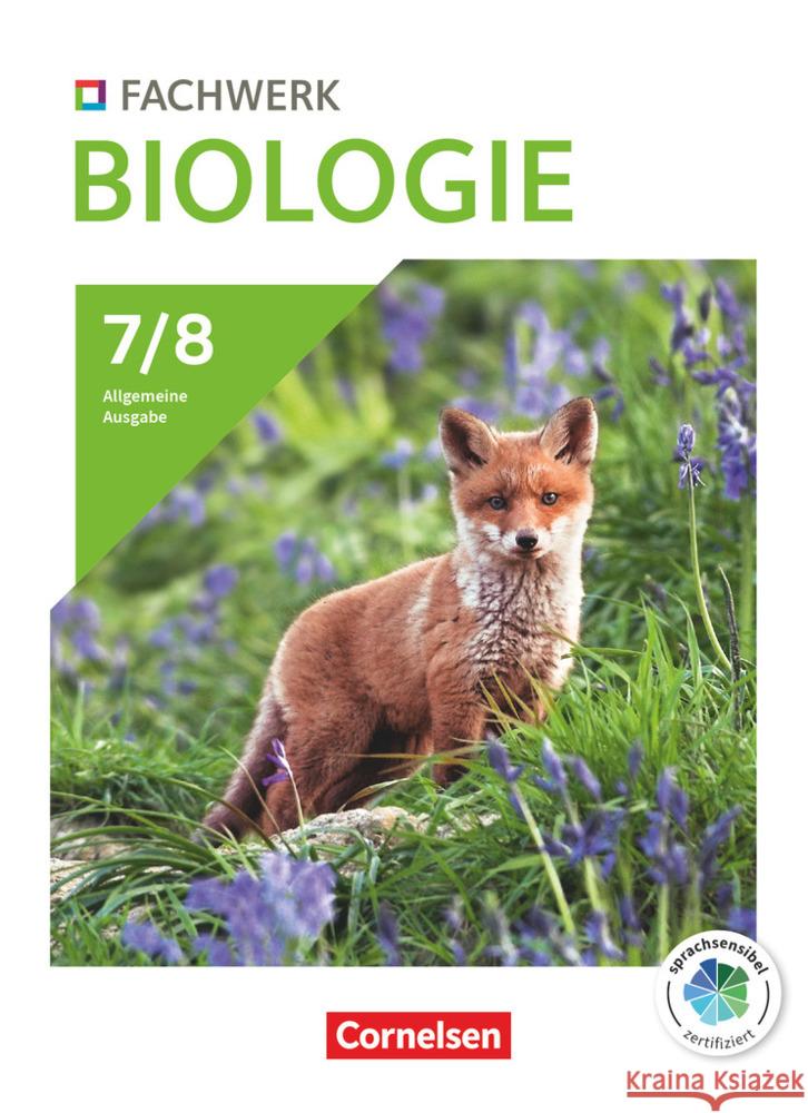 Fachwerk Biologie - Allgemeine Ausgabe 2023 - 7./8. Schuljahr  9783060113316 Cornelsen Verlag - książka