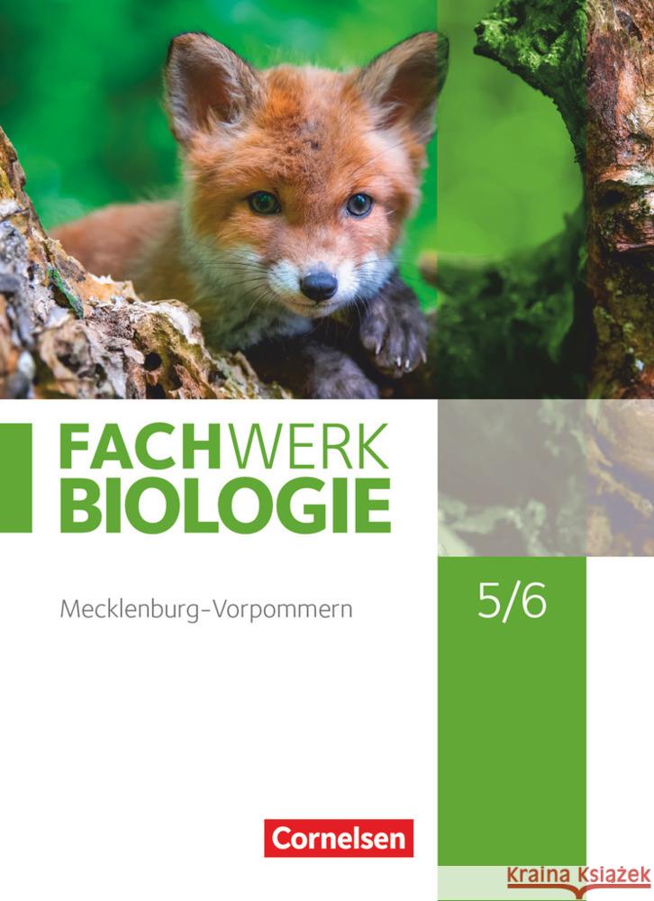 Fachwerk Biologie - Mecklenburg-Vorpommern und Thüringen 2023 - 5./6. Schuljahr  9783060139170 Cornelsen Verlag - książka