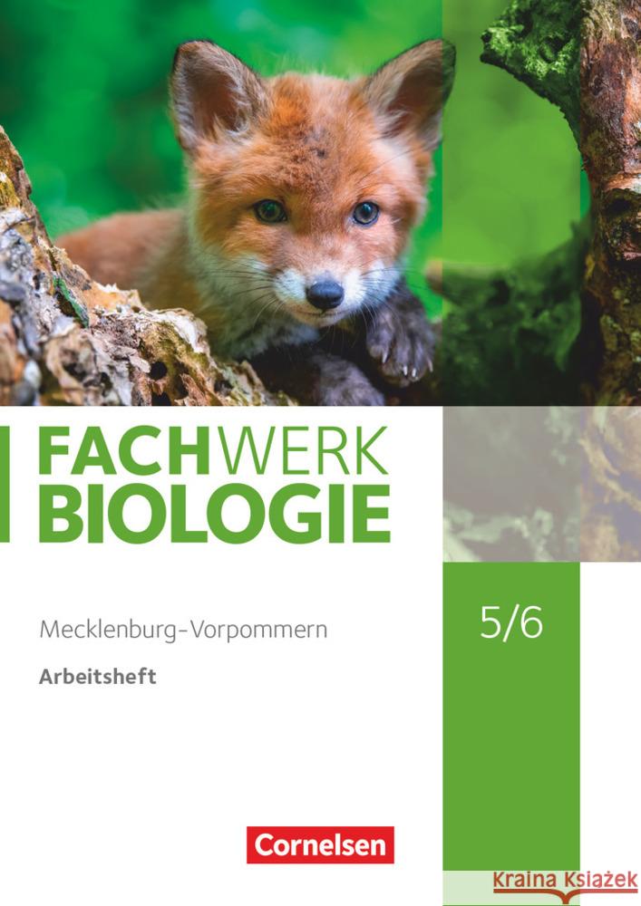 Fachwerk Biologie - Mecklenburg-Vorpommern und Thüringen 2023 - 5./6. Schuljahr  9783060139217 Cornelsen Verlag - książka