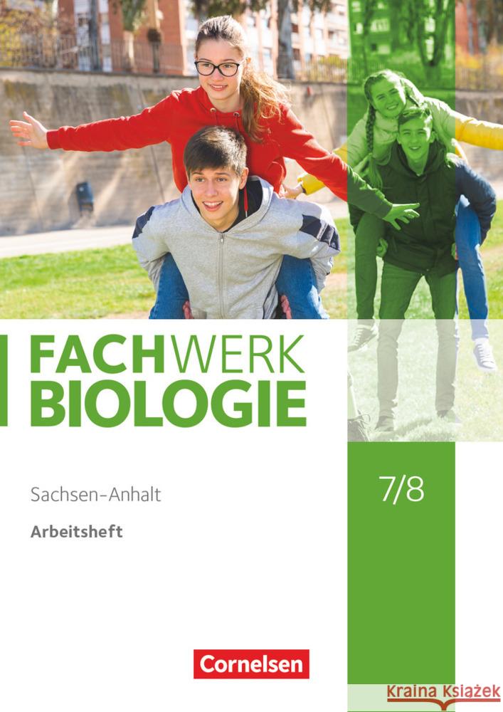 Fachwerk Biologie - Sachsen-Anhalt 2020 - 7./8. Schuljahr Arbeitsheft  9783060139125 Cornelsen Verlag - książka