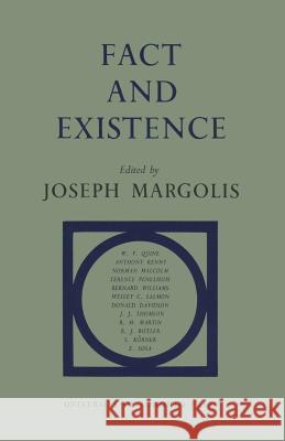 Fact and Existence Joseph Margolis 9781487581497 University of Toronto Press - książka