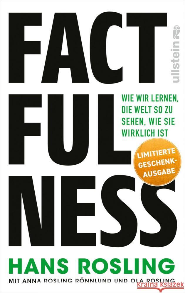 Factfulness Rosling, Hans, Rosling Rönnlund, Anna, Rosling , Ola 9783550202704 Ullstein HC - książka