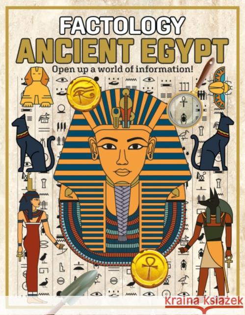 Factology: Ancient Egypt: Open Up a World of Information! Button Books 9781787081314 Button Books - książka