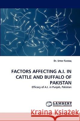 Factors Affecting A.I. in Cattle and Buffalo of Pakistan Dr Umer Farooq 9783838386546 LAP Lambert Academic Publishing - książka