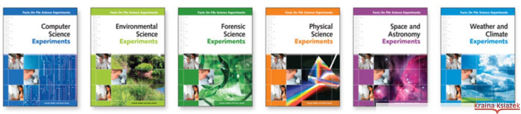Facts on File Science Experiments Set, 6-Volumes Pamela Walker and Elaine Wood 9780816082797 Facts on File - książka
