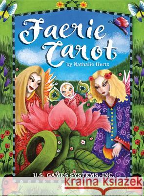 Faerie Tarot Natalie Hertz 9781572818187 U.S. Games Systems - książka