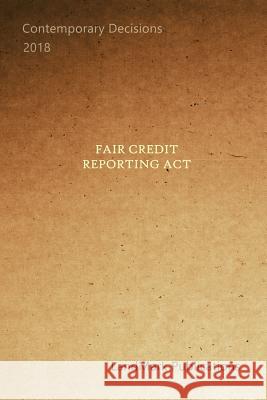 Fair Credit Reporting ACT Landmark Publications 9781718067820 Independently Published - książka