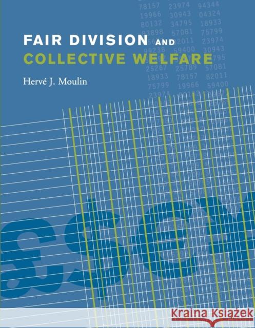 Fair Division and Collective Welfare  Moulin 9780262633116  - książka