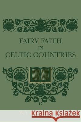 Fairy Faith In Celtic Countries W Y Evans Wentz 9781608641994 Arabi Manor - książka