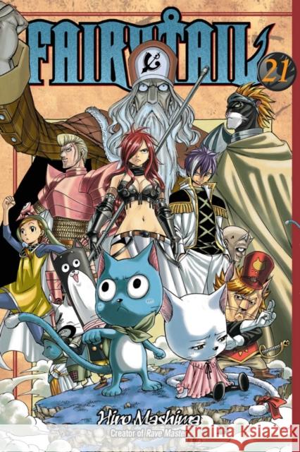 Fairy Tail 21 Hiro Mashima 9781612620589 Kodansha America, Inc - książka