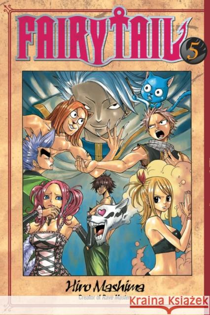 Fairy Tail 5 Hiro Mashima 9781612620985 Kodansha America, Inc - książka