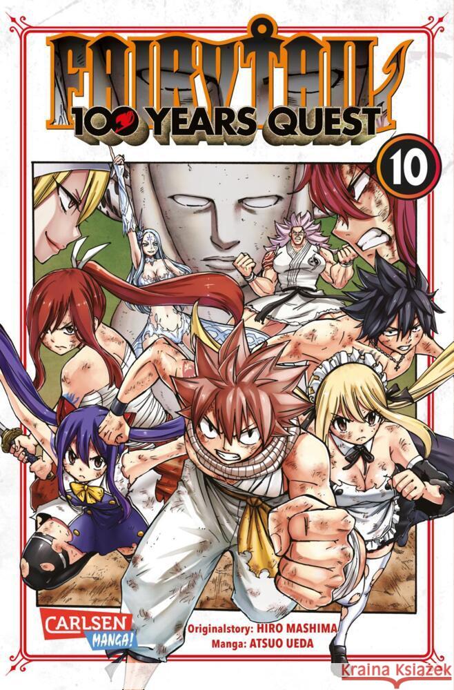 Fairy Tail - 100 Years Quest 10 Mashima, Hiro, Ueda, Atsuo 9783551771896 Carlsen Manga - książka