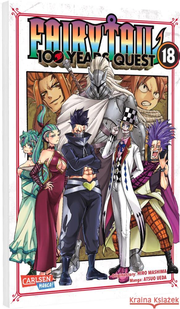 Fairy Tail - 100 Years Quest 18 Mashima, Hiro, Ueda, Atsuo 9783551805201 Carlsen Manga - książka