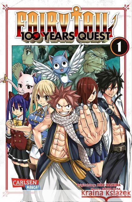 Fairy Tail - 100 Years Quest. Bd.1 Mashima, Hiro; Ueda, Atsuo 9783551769565 Carlsen - książka