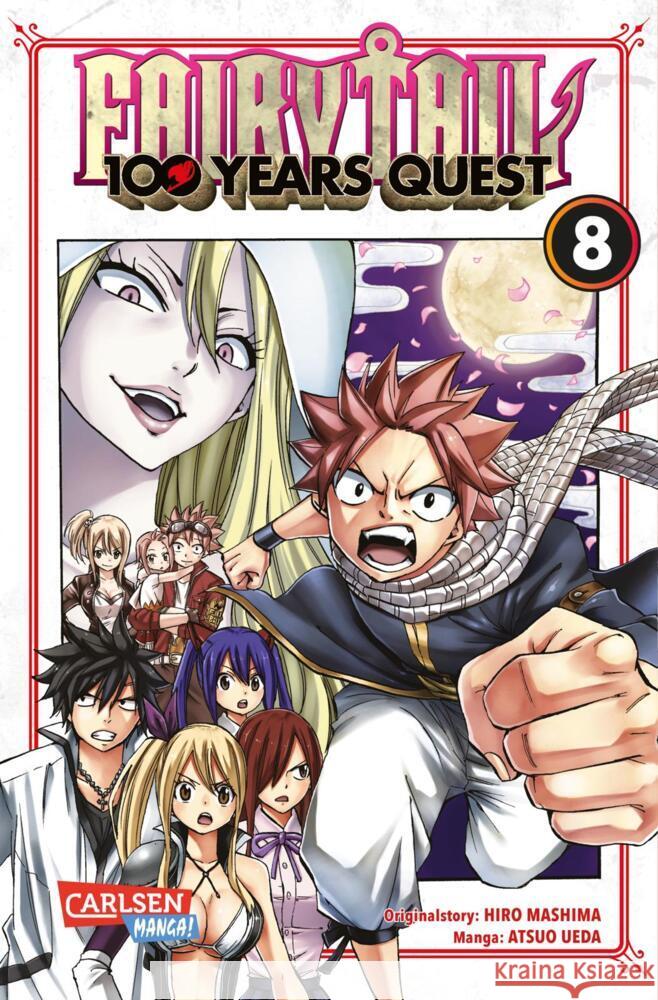 Fairy Tail - 100 Years Quest. Bd.8 Mashima, Hiro, Ueda, Atsuo 9783551771872 Carlsen Manga - książka