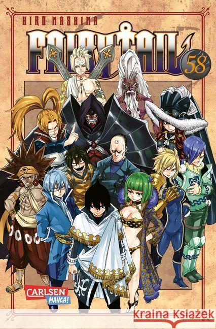 Fairy Tail. Bd.58 Mashima, Hiro 9783551799258 Carlsen - książka