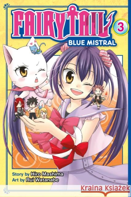 Fairy Tail Blue Mistral 3 Hiro Mashima Rui Watanabe 9781632363183 Kodansha Comics - książka