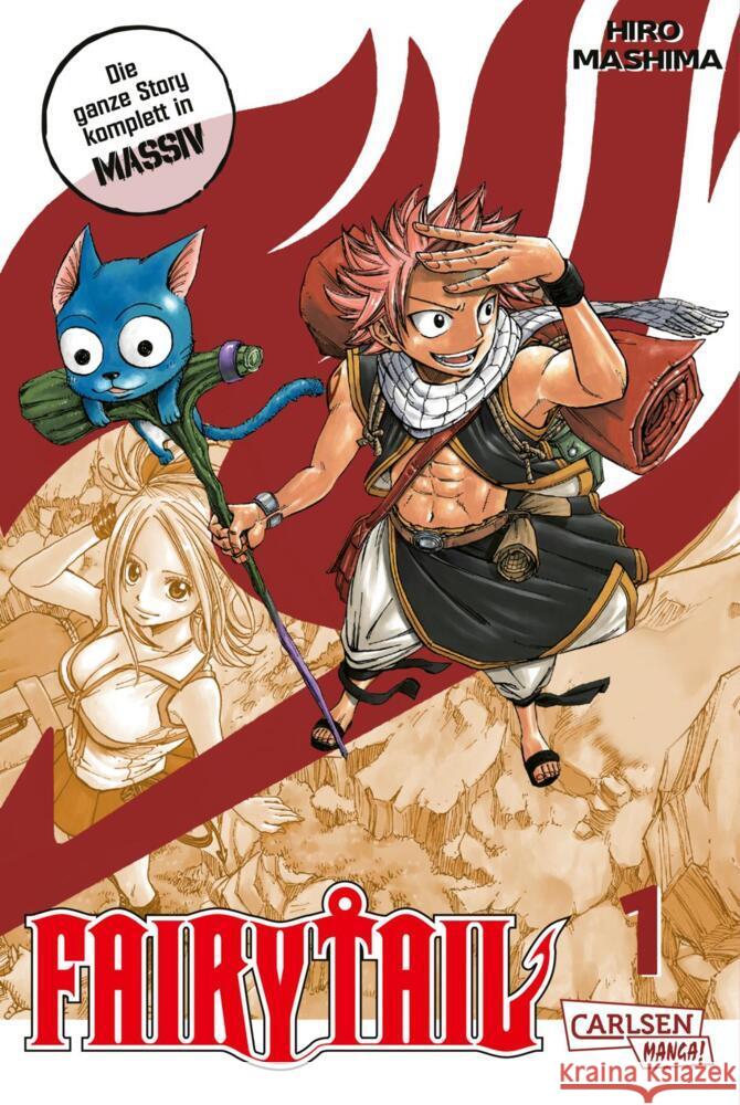 Fairy Tail Massiv 1 Mashima, Hiro 9783551020215 Carlsen Manga - książka