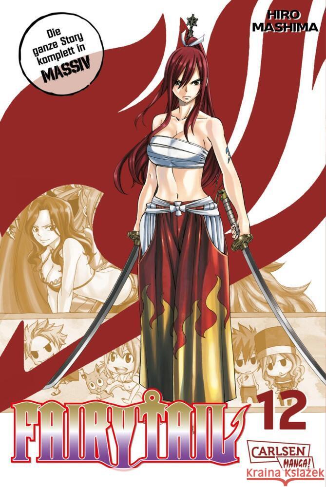 Fairy Tail Massiv 12 Mashima, Hiro 9783551020901 Carlsen Manga - książka