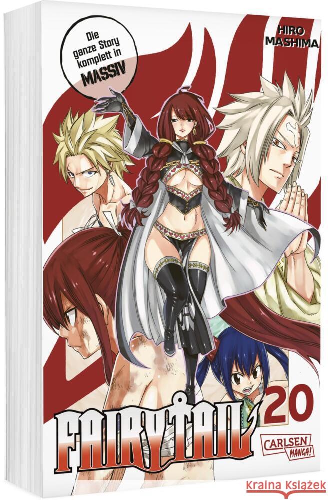 Fairy Tail Massiv 20 Mashima, Hiro 9783551024732 Carlsen Manga - książka