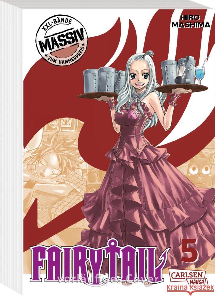 Fairy Tail Massiv 5 Mashima, Hiro 9783551020253 Carlsen Manga - książka