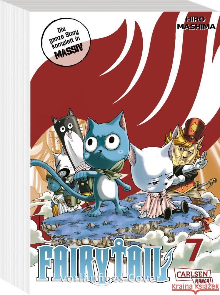 Fairy Tail Massiv 7 Mashima, Hiro 9783551020277 Carlsen Manga - książka