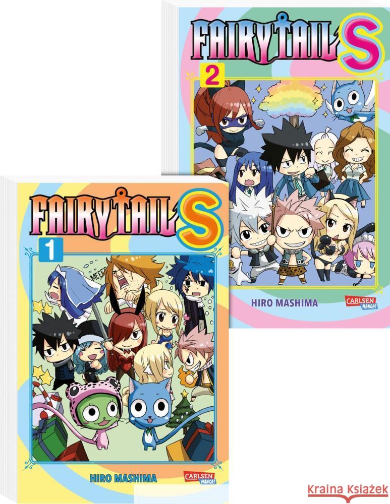 Fairy Tail S Komplettpack 1-2 Mashima, Hiro 9783551023896 Carlsen Manga - książka