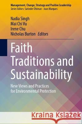 Faith Traditions and Sustainability  9783031412448 Springer International Publishing - książka