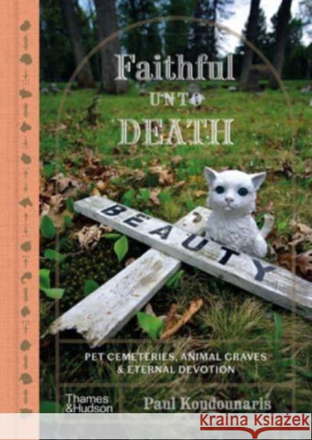 Faithful Unto Death: Pet cemeteries, animal graves and eternal devotion Paul Koudounaris 9780500027516 Thames & Hudson Ltd - książka