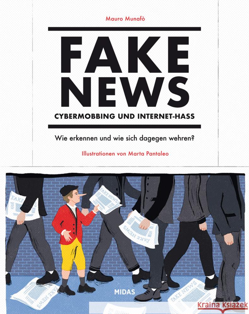 Fake News - Cybermobbing - Internet-Hass Munafò, Mauro 9783038765455 Midas Management - książka