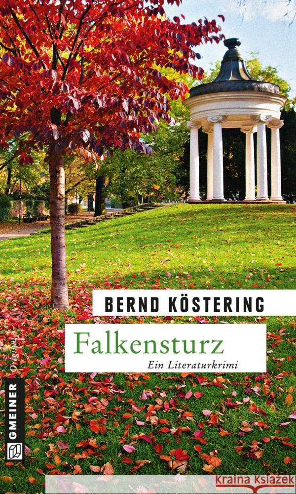 Falkensturz : Ein Literatur-Krimi Köstering, Bernd 9783839216002 Gmeiner - książka