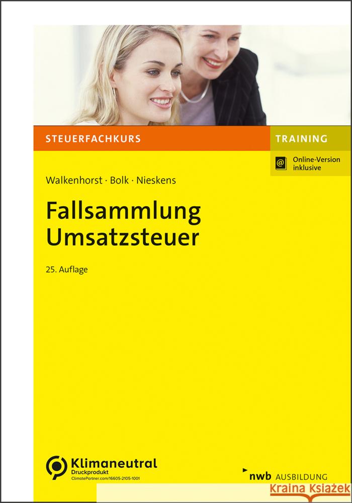 Fallsammlung Umsatzsteuer Walkenhorst, Ralf 9783482676352 NWB Verlag - książka
