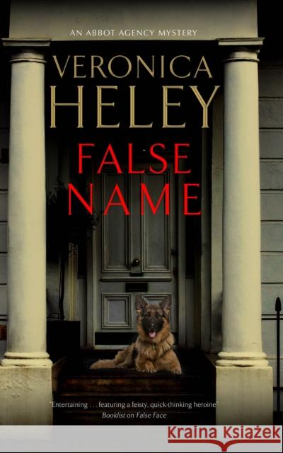 False Name Veronica Heley 9781448317479 Severn House - książka
