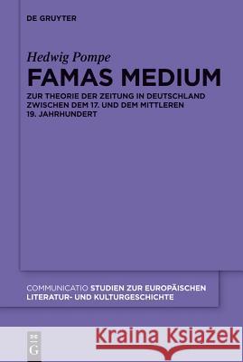 Famas Medium Hedwig Pompe 9783110283716 De Gruyter - książka