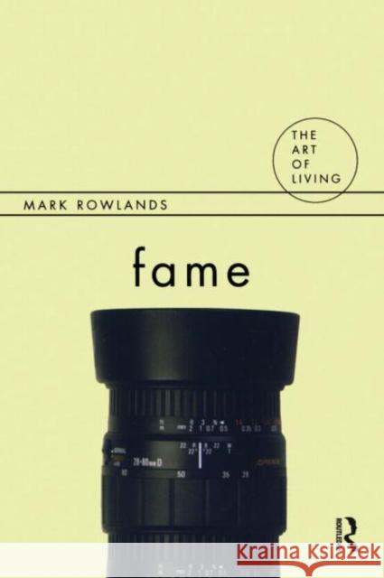 Fame Mark Rowlands 9781844651573 Acumen Publishing - książka