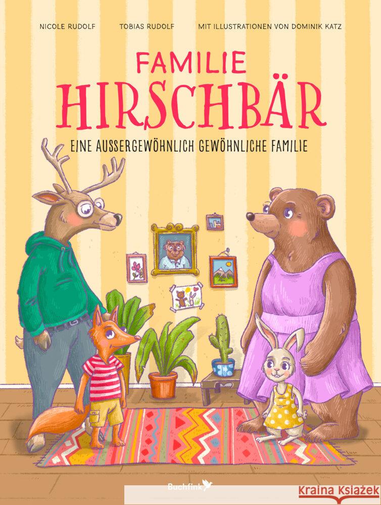 Familie Hirschbär Nicole, Rudolf, Tobias, Rudolf 9783948453299 Buchfink - książka