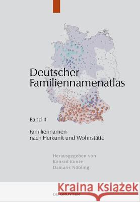 Familiennamen nach Herkunft und Wohnstätte Jessica Nowack Christian Bochenek Kathrin Drager 9783110290592 Walter de Gruyter - książka