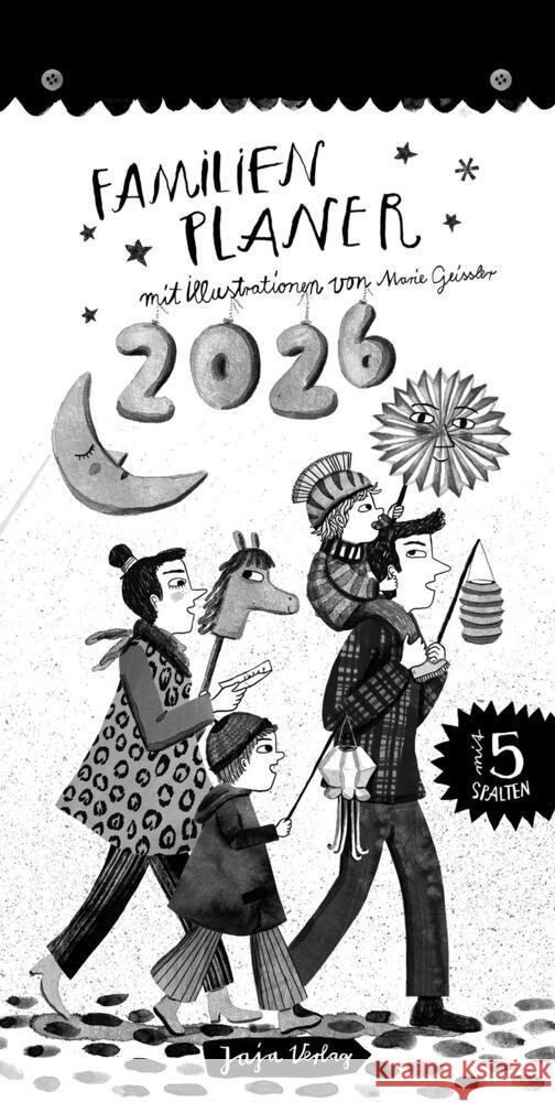 Familienplaner 2026 Geißler, Marie 9783948904708 Jaja Verlag - książka