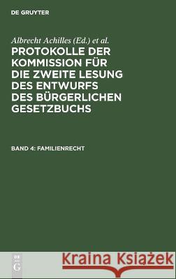 Familienrecht No Contributor 9783112376478 de Gruyter - książka