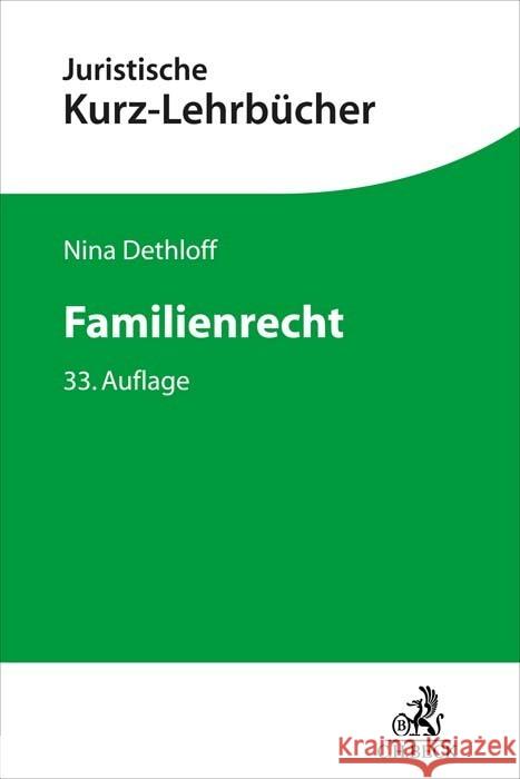 Familienrecht Dethloff, Nina 9783406781360 Beck Juristischer Verlag - książka