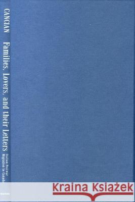 Families, Lovers, and Their Letters: Italian Postwar Migration to Canada Sonia Cancian 9780887551871 University of Manitoba Press - książka